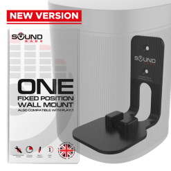 ONE (GEN1/2/SL), PLAY:1  Wall Mount Bracket, Fixed Position/Low Profile, Black - Single