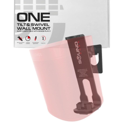 ONE (GEN1/2/SL), PLAY:1 Wall Mount Bracket, Tilt and Swivel, Black - Single