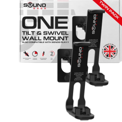 ONE (GEN1/2/SL), PLAY:1  Wall Mount Bracket - Black - Twin Pack