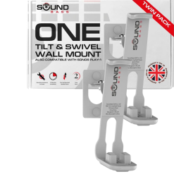 ONE (GEN1/2/SL), PLAY:1 Wall Mount Bracket - White - Twin Pack