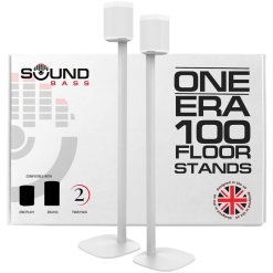 Refurbished ONE, ONE SL, Play:1 Floor Stand Pair White