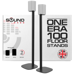 Refurbished ONE, ONE SL, Play:1 Floor Stand Pair Black