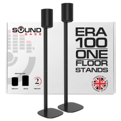Refurbished ERA 100 (GEN1/SL)  Premium Floor Stands, Black -Twin Pack