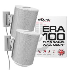 ERA 100 (GEN1/SL)  Wall Mount Bracket, Tilt and Swivel, White - Twin Pack