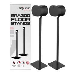 Refurbished ERA300 Premium Floor Stand, Twin Pack (2pcs), Black, Accessories Included, Cable Management
