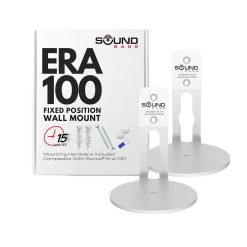 ERA 100 (GEN1/SL)  Wall Mount Bracket,  Fixed Position/Low Profile, White - Twin Pack