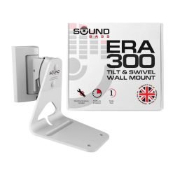 ERA 300 Wall Mount Bracket, Tilt and Swivel, White - Single