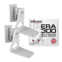 ERA 300 Wall Mount Bracket, Tilt and Swivel, White - Twin Pack