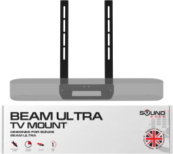 Soundbar TV Mount Attachment for Sonos Beam Ultra Only, Black