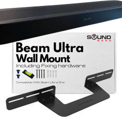 Soundbar Wall Mount for Sonos Beam Ultra, Black